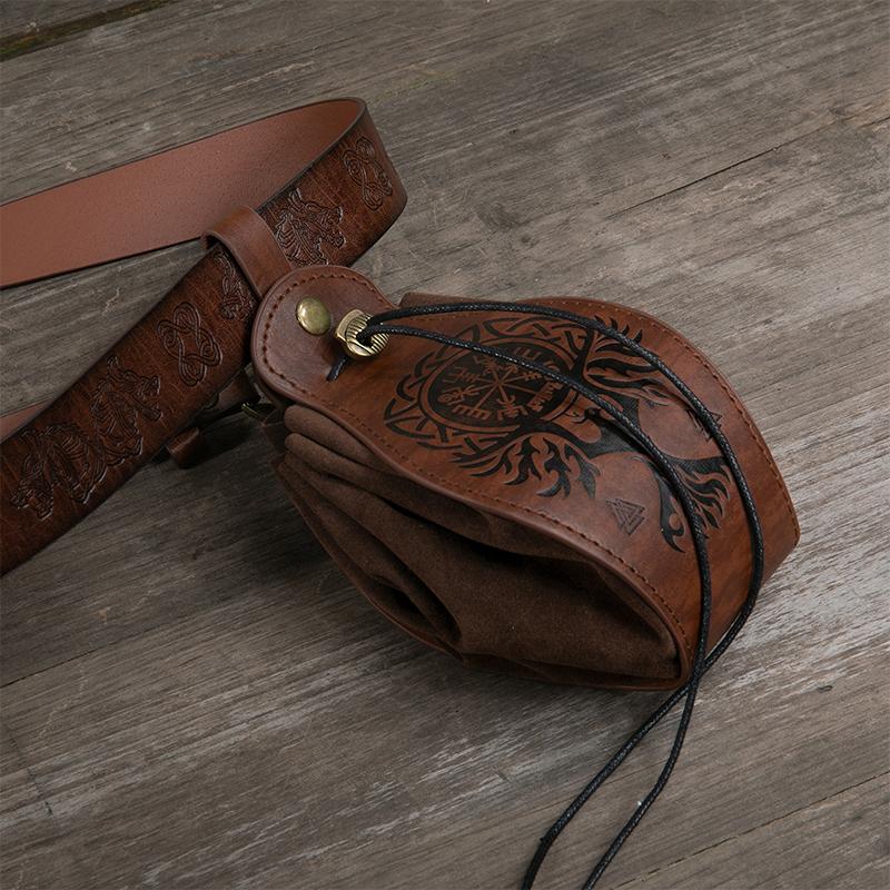 Pu Leather Bag For Dnd Dice Game Tray Cute Drawstring Pouch For D&D Roleplaying Rpg Gift Ideas Coin Purse Cosplay Accessories