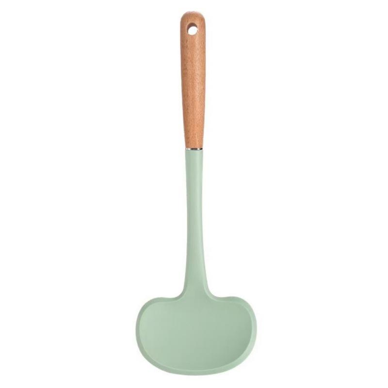 Kitchen Two-in-One High-Temperature Resistant Non-Stick Mushroom Spatula