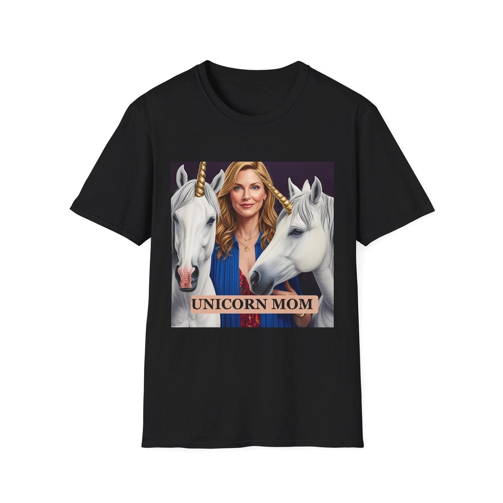 

Whimsical Unicorn Mom T-Shirt, Magical Gift, Mother s Day, Fun Tee, Unique Shirt M