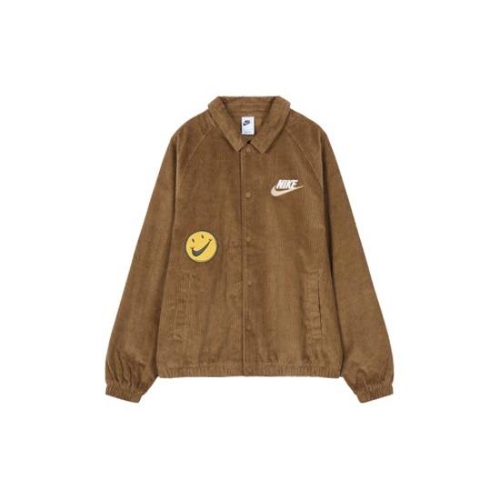 Nike Letter Print Collared Casual Jacket FZ5737-281 EU XL верблюд