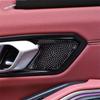 Stainless Steel Car Inner Handle Bowl Audio Tweeter Speaker Loudspeaker Cover Trim Accessories For BMW 3 Series G20  - 2024