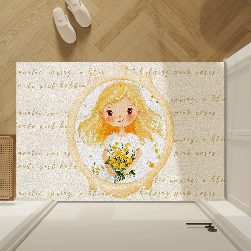 Floor Mat, Non-slip Entrance Door Mat, Wear-resistant Mat, Dust-removing Entrance Mat, Soil-proof, Oil-resistant and Dirt-resistant Door Carpet
