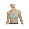 Solid Color Quick-Dry Medium Support Sports Bra Women Underwear Smoke-Gray DD1498-357