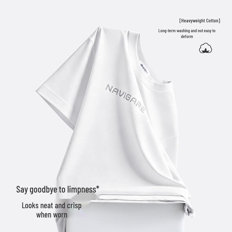 Navigare Men's Heavyweight Short Sleeve T-Shirt