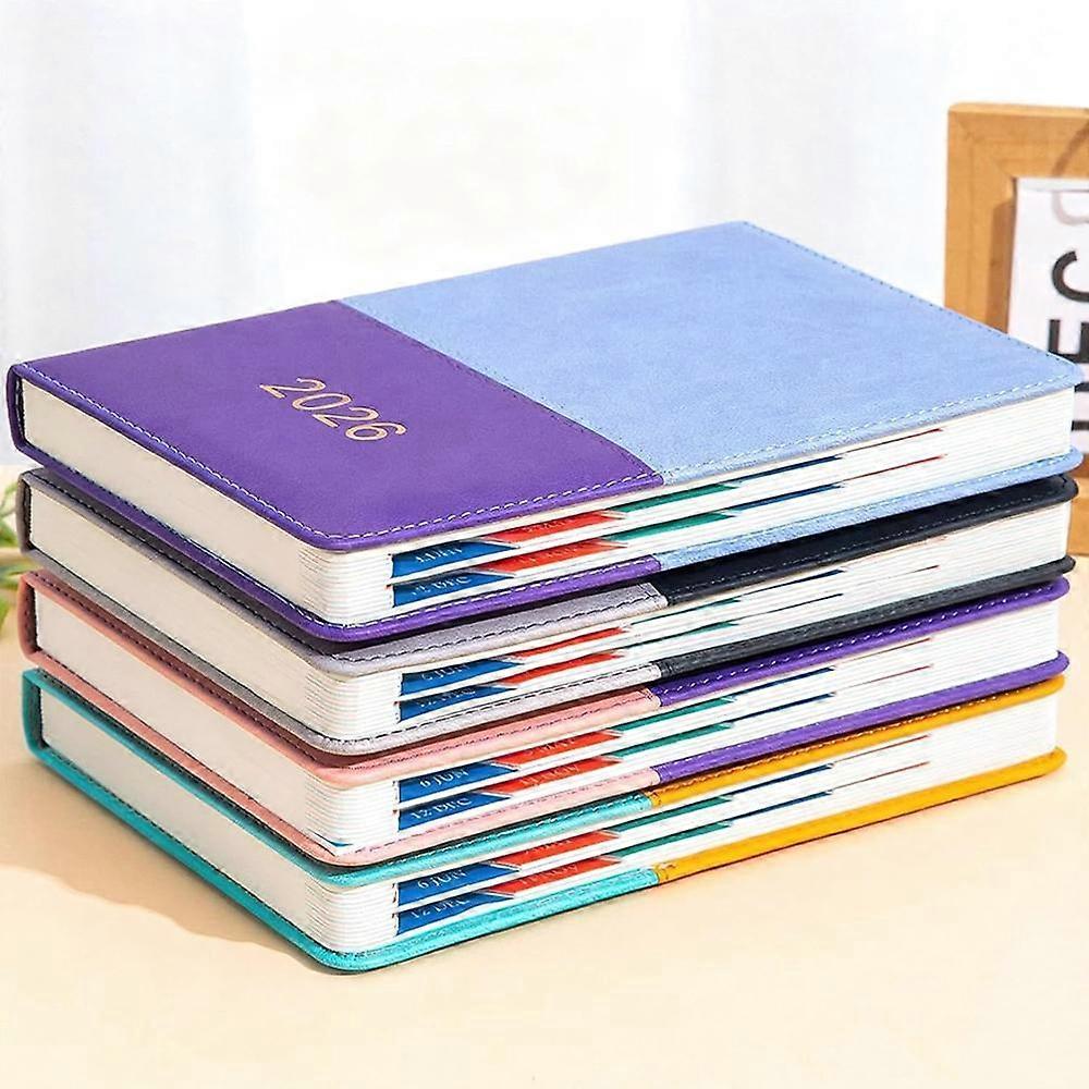 2026 English Schedule, Bound A5 Planner For Office Home School Supplies