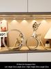 Swan Wine Rack Ornament - Elegant Display for Living Room or Dining Cabinet