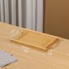 OLOEY Bamboo Wood Serving Tray with Handles