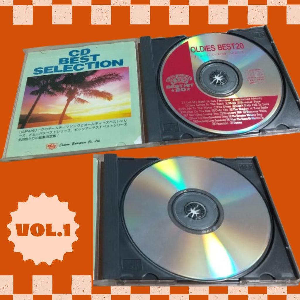 [USED] OLDIES BEST 20 ~ Oldies Best VOL.1.2.3-piece set
