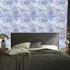 Iridescent glitter wallpaper blue and light gray 50x1000