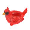 Cardinal Succulent Planter Resin Bird Plant Pot Decorative Flower Pot for Indoor Outdoor Tabletop Home Garden Decor Red
