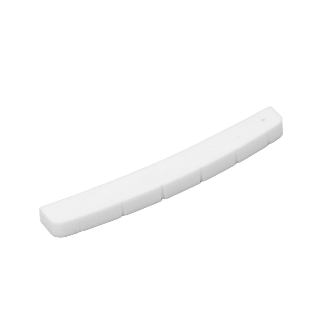 Electric Guitar Nut Replacement Curved Slotted Bone Stringed Instrument Accessories