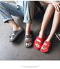 Men's Lightweight Outdoor Beach Slippers - Hole Design, Single Strap, Large Size Sandals
