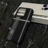 Applicable to Apple 17promax mobile phone case metal lens Kevlar carbon fiber texture iPhone16 anti-drop hard