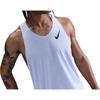 Nike Logo V-Neck Breathable Tank Top Men tops Ghost-White FN4231-057