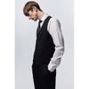 H M Suit Vest sliM Fit Black
