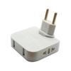 EU Plug Adapter 1 To 2 Outlets, 630 European Wall Socket Splitter for Home and Travel