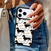 Dachshund Pattern Phone Case For iPhone 17 Air 14 15 13 12 Max Cover For Apple 14 15 16 16e 11 Pro Max Plus Coque