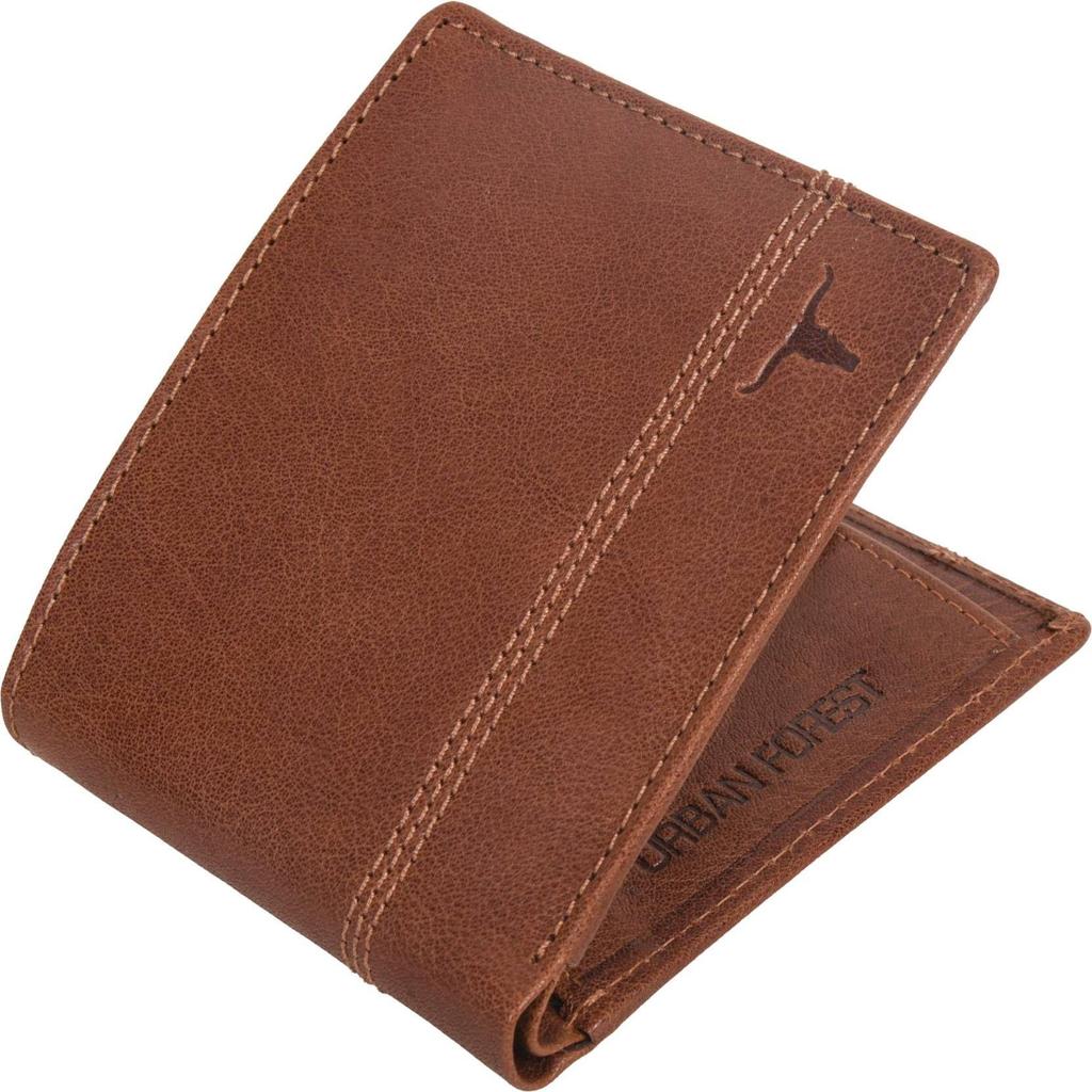 Men Casual Genuine Leather RFID Wallet  (3 Card Slots)