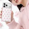 Kristall-Pünktchen iPhone 15/16/17 Pro Max Hülle mit Sturzschutz