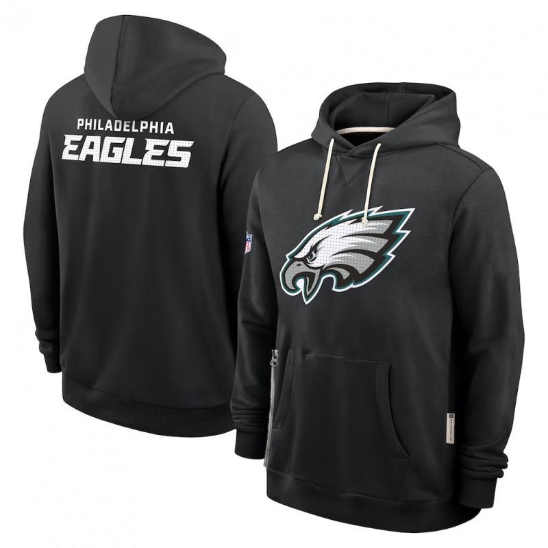 Mens Hooded Sweatshirt With Football Print Loose Fit Casual Sportswear Outdoor Leisure