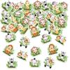 Themed Jungle Animal Confetti Birthday Party And Event Decoration Throwing Props