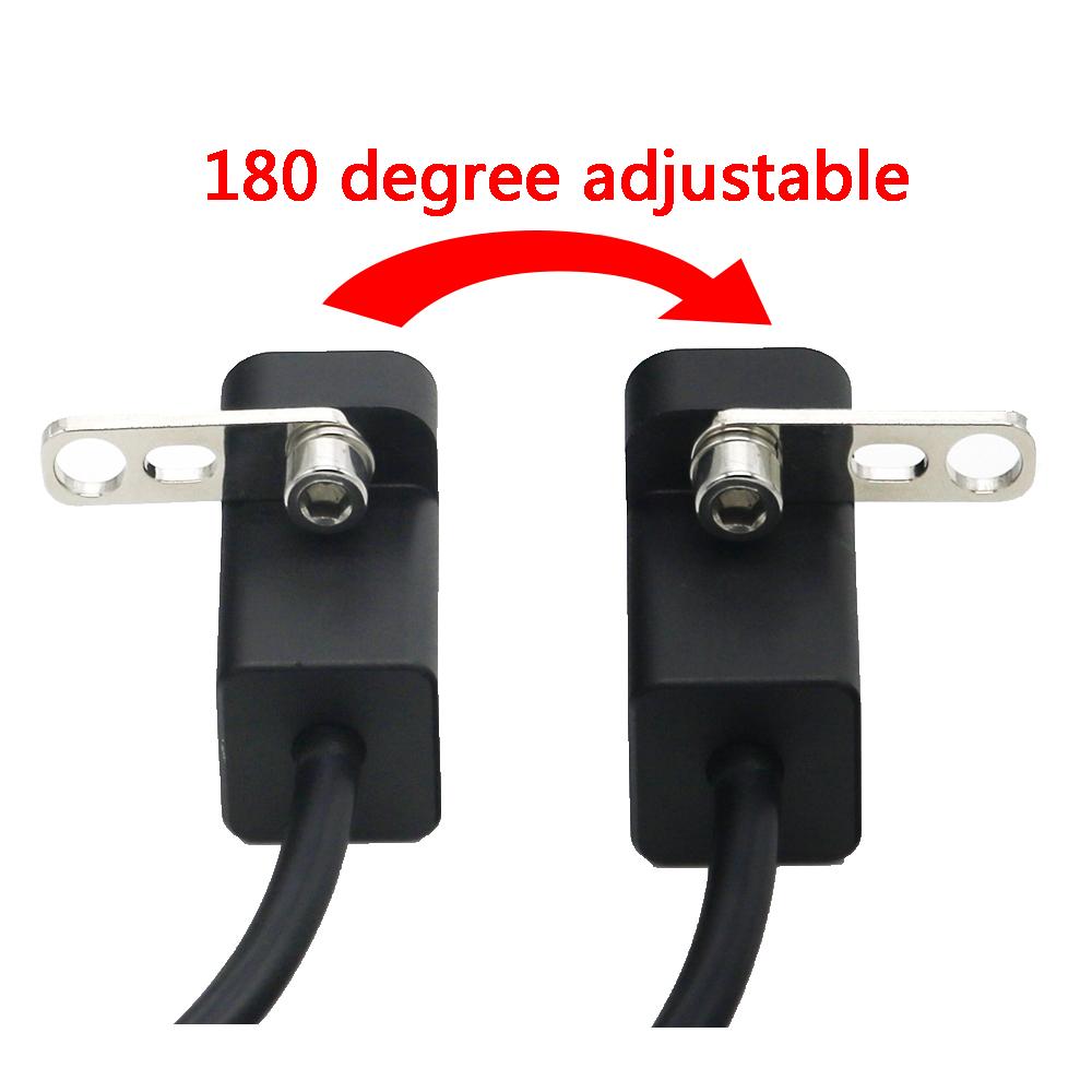 LMoDri DC12V Motorcycle Fixed Switch Waterproof Buttons Spotlight Convex Button Aluminium Alloy Headlight Switch Adjustable