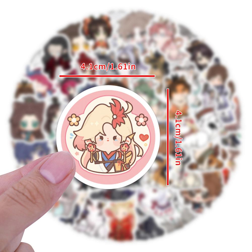105 Codenames of Yuan - Ruyuan Graffiti Stickers Decorate Refrigerator Skateboard Water Cup DIY Personalized Stickers