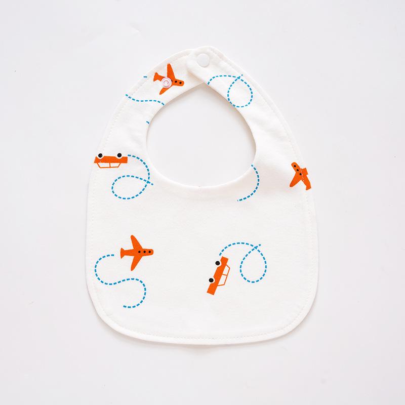 Thick Waterproof Baby Bib - Pure Cotton, Enlarged & Widened for Boys and Girls