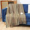Bohemian Sofa Blanket Cover Blanket Nordic Blanket Summer Knitted Blanket Office Shawl Lunch Nap Blanket Air Conditioning Blanket