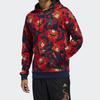 Adidas CNY Blütenpracht Fleecegefütterter Hoodie Pullover Herren Tops Rot GG0774