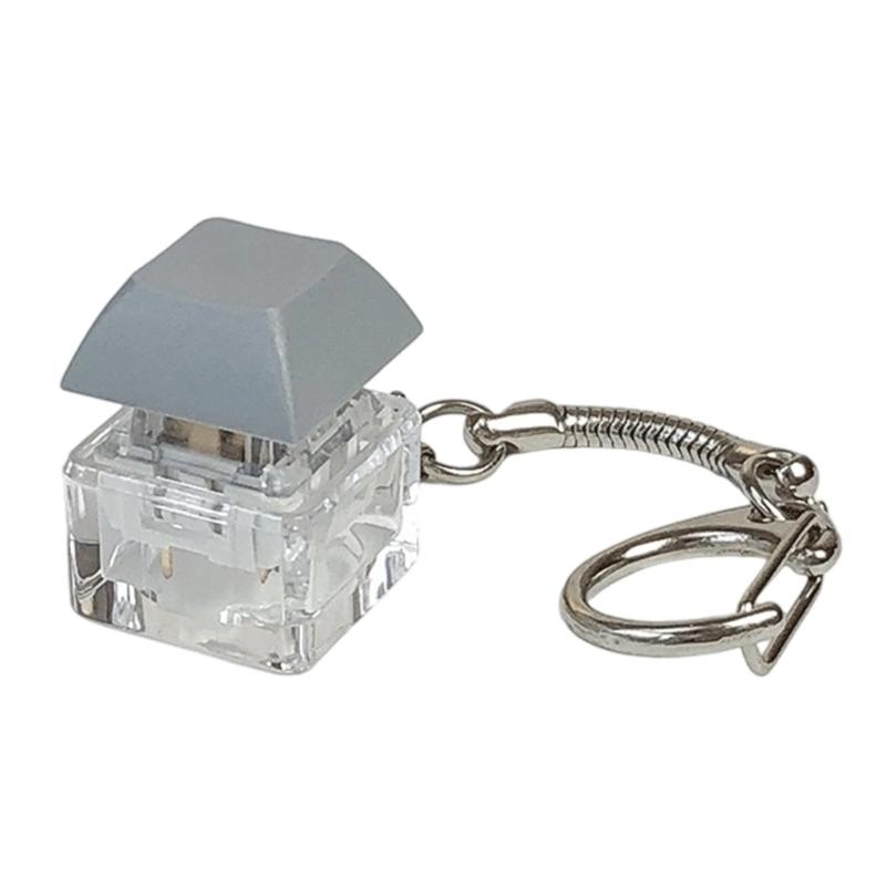 Sensory Mechanical Keychain Stress Relief Toy 5000+ Presses Count Soft ABS Portable Focusing Tool For Classroom Office Travel