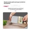 Rectangle Stainless Steel Tray for Commercial Buffet Food Serving Plate Rice Noodle Pan Storage Organizer Kitchen Dishes