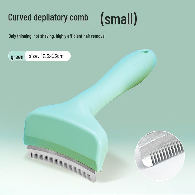 

Гребінець для котів «Два в одному»: Інструмент для вичісування та зменшення линяння для домашніх тварин з короткою та довгою шерстю.