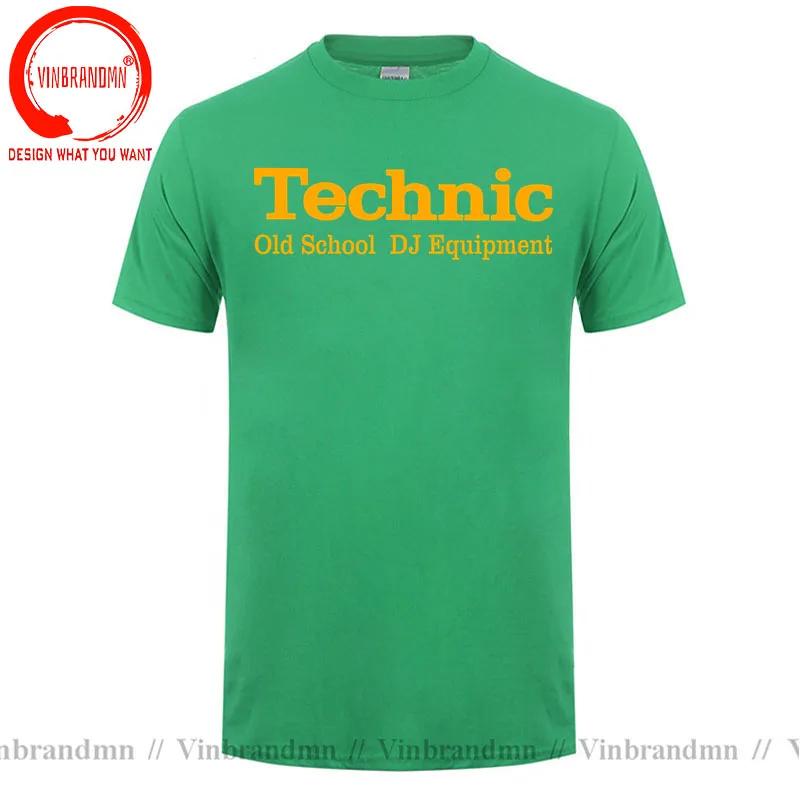 New Summer Classic T Shirt Technics Old School Dj Equipunisext Tshirts Graphic Clothing Short Sleeves Tshirt Cotton Tops Tee Shirt