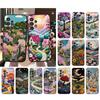 Coque de téléphone pour Samsung A55 A16 A56 A36 A35 A15 A53 A54 A33 A34 A25 A05S A52 A52S A14 A26 A71 France Art Arbre Paysage