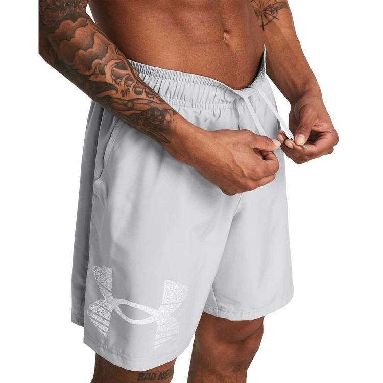 Under Armour Woven Series UA Tech Graphic Shorts Men Shorts Gray 1377139-011