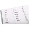 Carnet de vocabulaire - CLAIREFONTAINE - KOVERBOOK - 14,8 x 21 cm - 100 pages - Couverture translucide