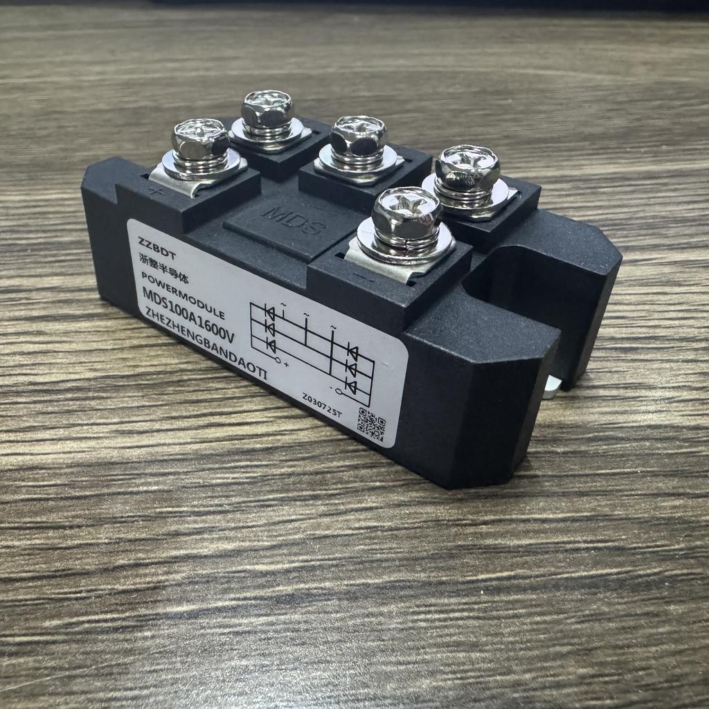 Three-Phase Bridge Rectifier Modules 100A 1600V Regulator 3-Phase Diode Rectifier to Single-Phase for Wind Turbine Generator
