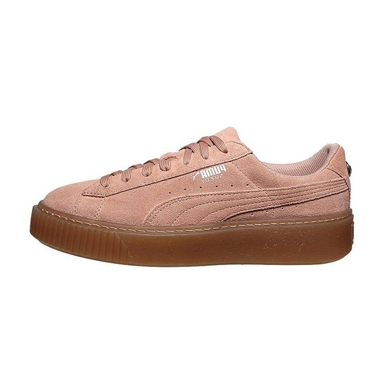 (GS) PUMA Platform Jewel Sneakers Pink Kids 365131-01 EU 35.5