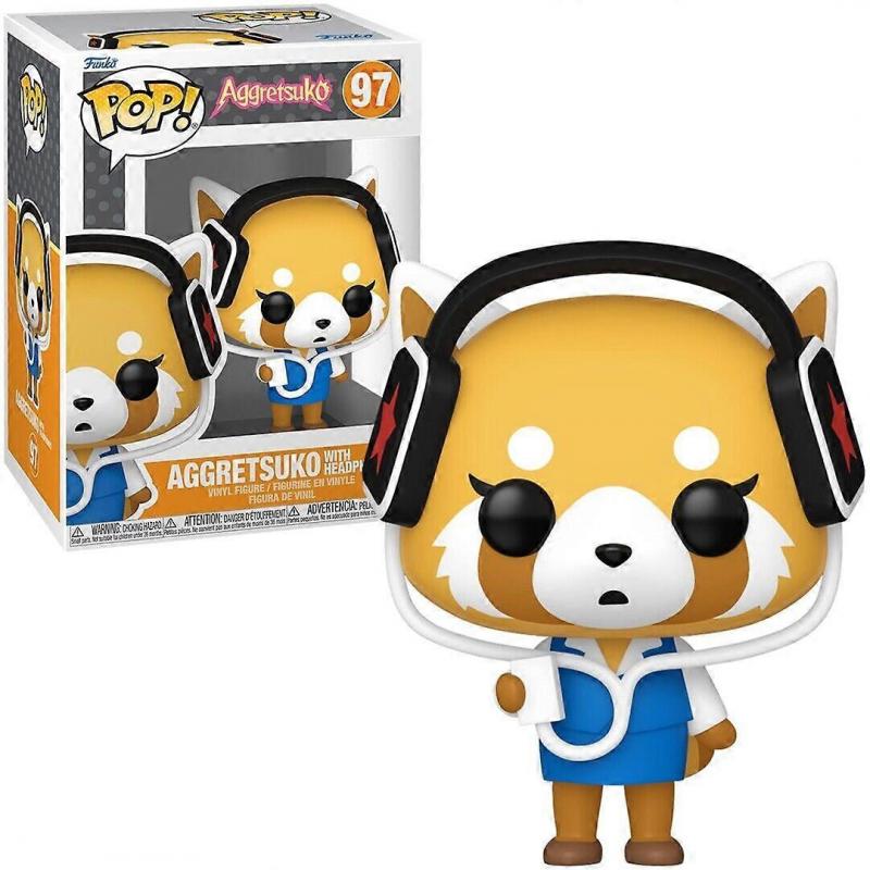 Aggretsuko (with Headphones) Funko Pop! Sanrio Vinyl Figure