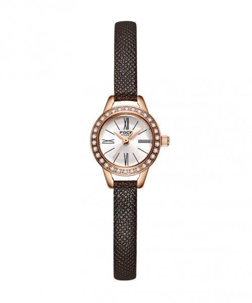 [FOCE Lady] FOCE Lady 18mm Women s Leather Watch FM1906L-WRG FREE
