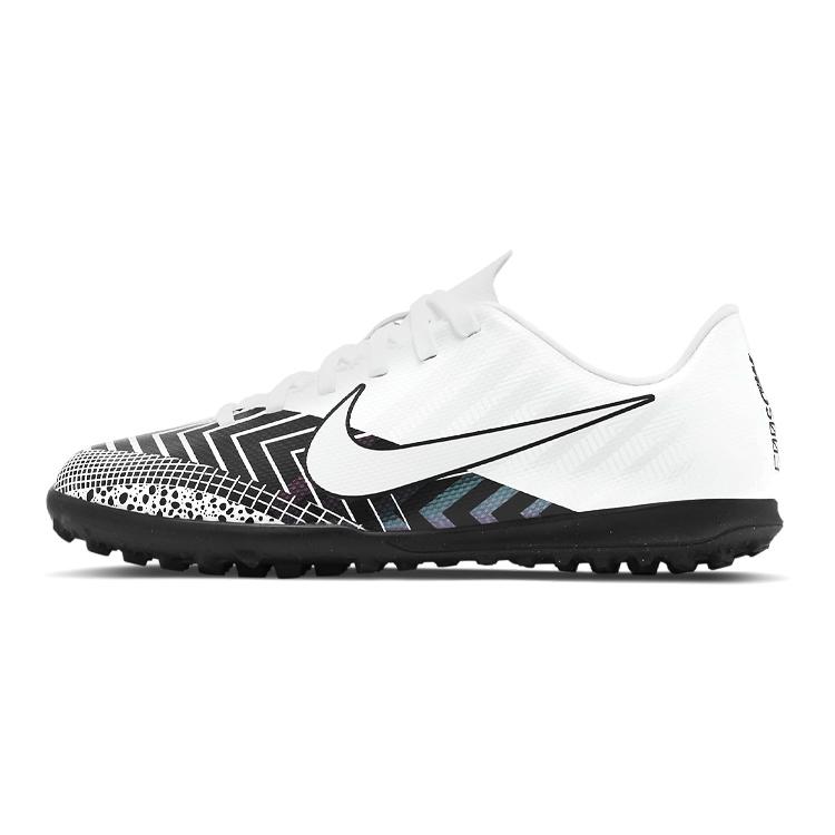 

Nike Mercurial Vapor 13 Slip Resistant Slip Resistant Low top Kids Soccer Shoes White Black Unisex CJ1179-110 35