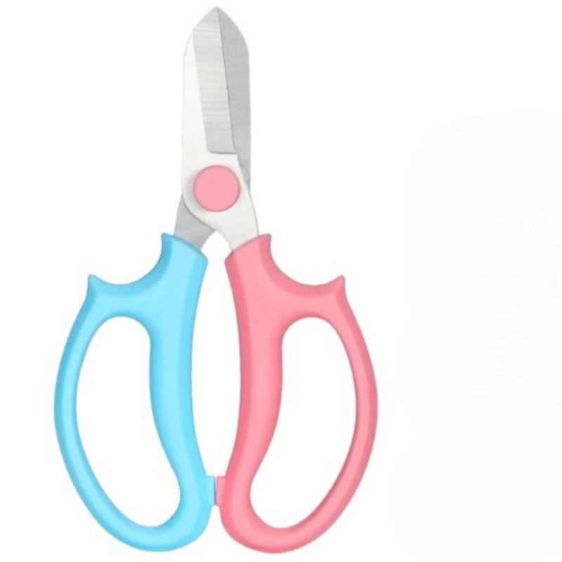 1PC Garden Scissors Stainless Steel Wide Blade Garden Scissors for Floral Arrangements and Pruning Garden Accessories