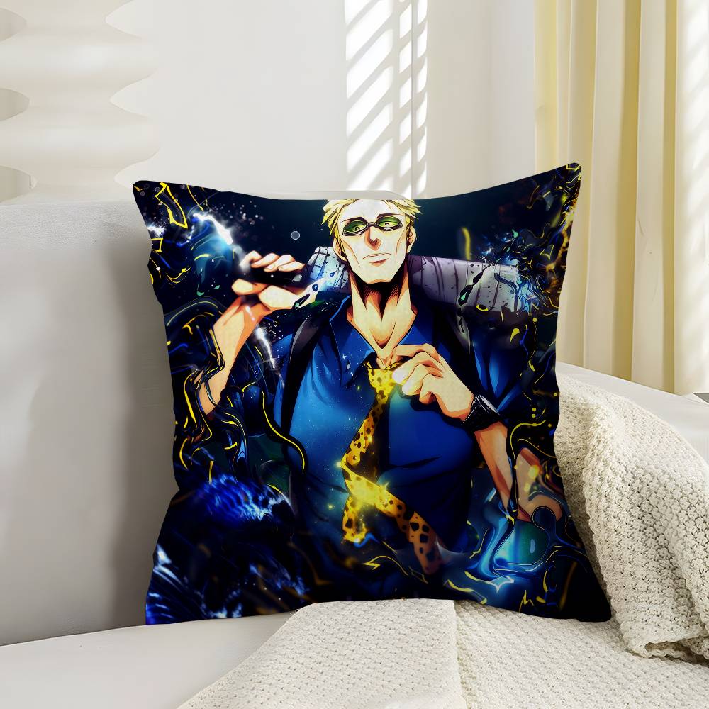 Anime Figure Nanami Kento Cushion Cover Car Throw Pillow Case For Sofa Car Christmas Gift 40x40cm 45x45cm