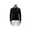 Emporio Armani EA7 SS24 Letter Print Pullover Long Sleeve Polo Shirt Men tops Black 6DPF15-PJZSZ-1200