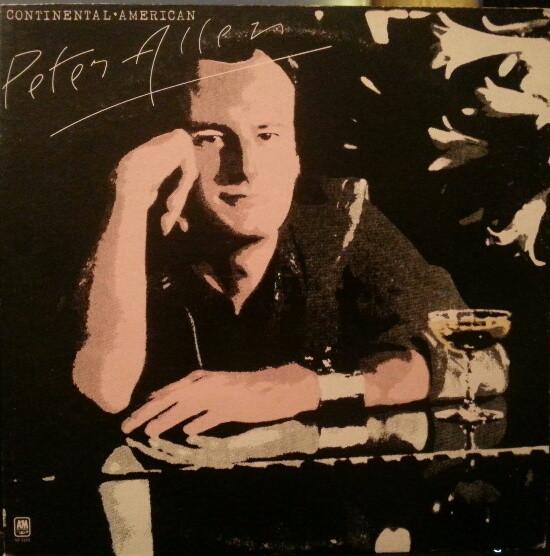 

LP Record PETER ALLEN - Continental American SP3183 A&M Records US Jazz Used