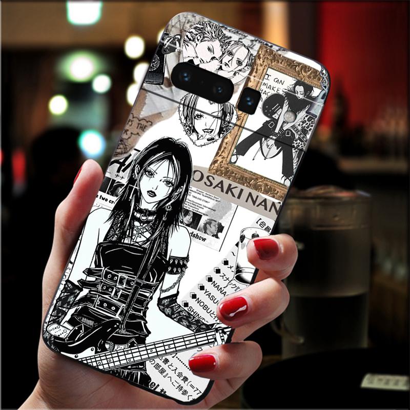 For Google Pixel 10 9 Pro XL Silicone Phone Soft Case For Google Pixel 9A 8A 7A 6A 5 Cover Shell Nana Osaki Anime