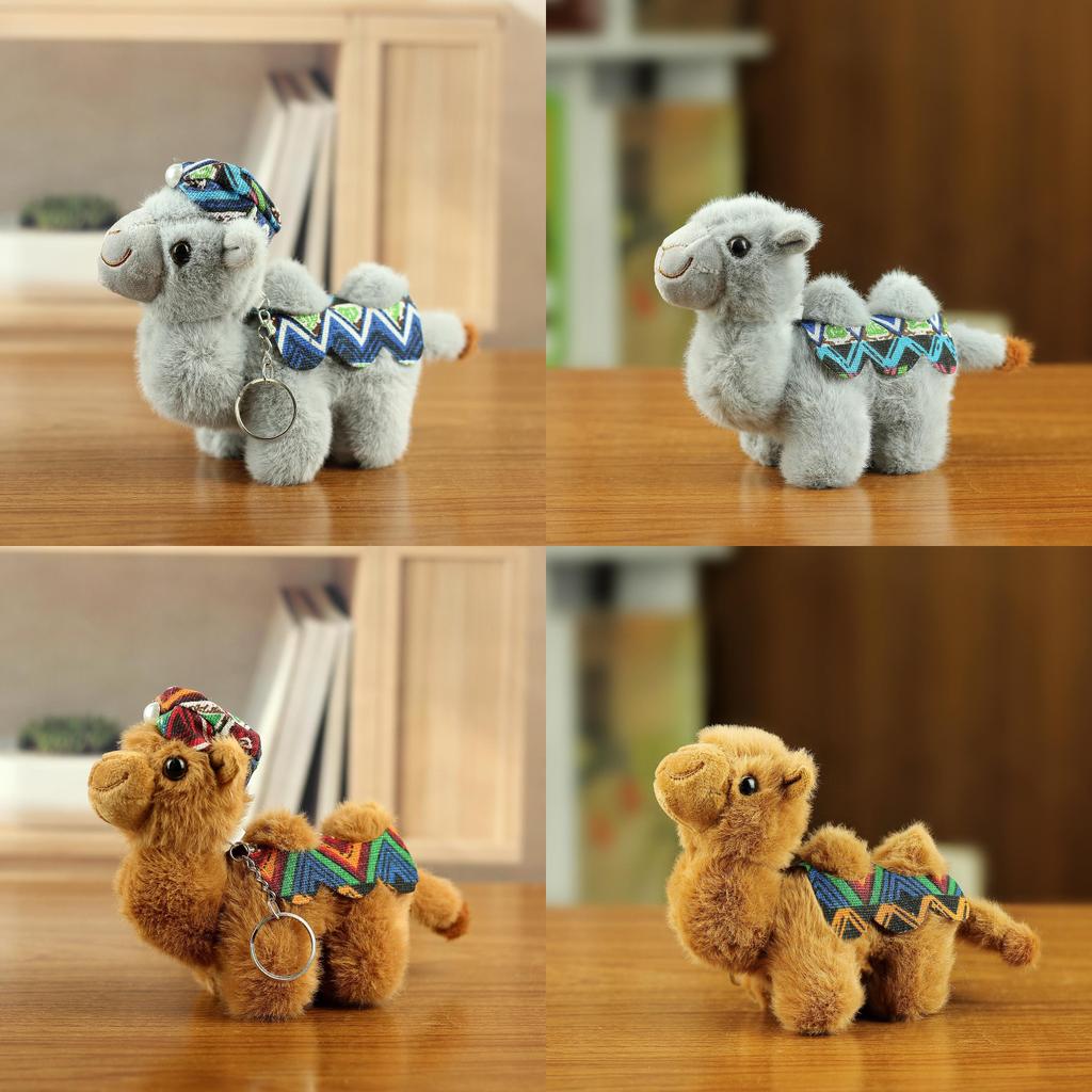 Dunhuang Little Camel Plush Toy With Double Hump For Kids Travel Souvenir And Bag Decoration