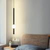Modern Pendant Lights for Living Room Bedroom Shop Hanging Lamps Fixture Luminaire Glass Rod Long Lighting Black Gold Decoration