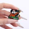 Hound Taunting Game Enamel Pins Custom Catching Ducks Brooches Lapel Badges Clothes Animal Jewelry Gift for Kids Friends